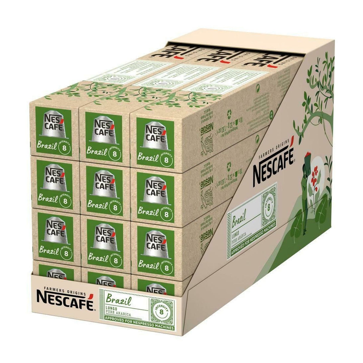 NESCAFÉ Farmers Origins Brazil Lungo pour les machines NESPRESSO