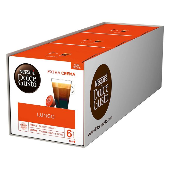 Nescafé Dolce Gusto Lungo (3 x 16 Kapseln)