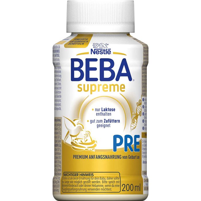 Nestlé BEBA SUPREME PRE trinkfertige Anfangsnahrung (1 x 200ml)