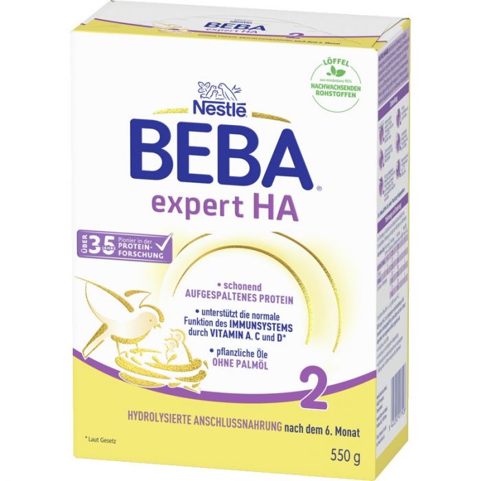Nestlé BEBA EXPERT HA 2 Hydrolisierte Folgenahrung  (1 Stück (1 x 550g))
