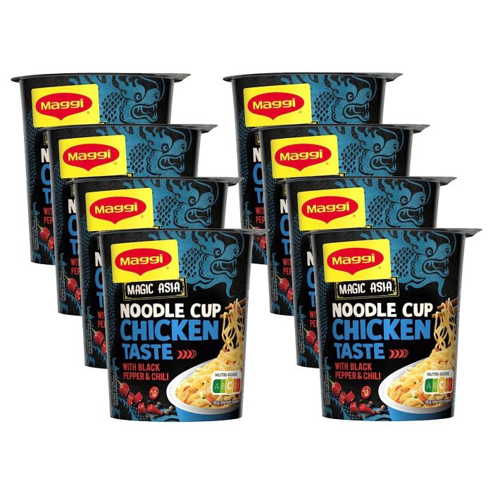 MAGGI Magic Asia Noodle Cup Chicken (8 x 63g)
