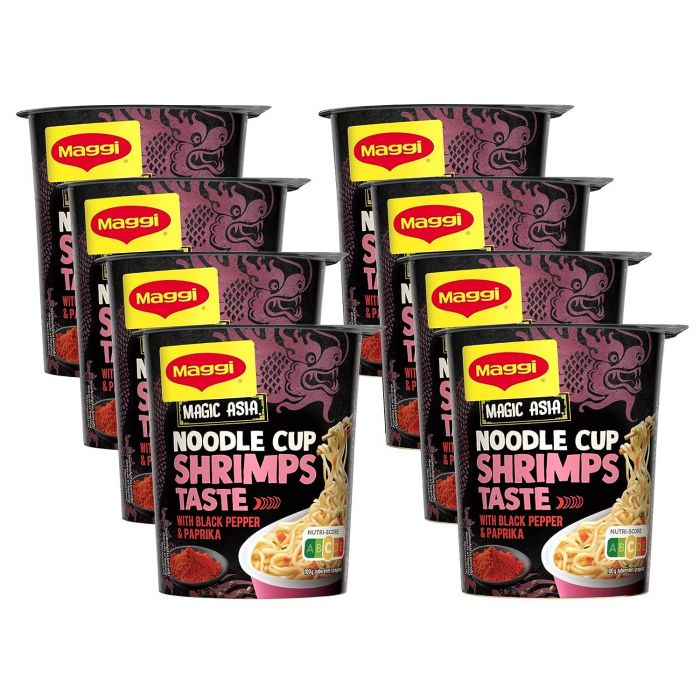 MAGGI Magic Asia Noodle Cup Shrimps (8 x 64g)