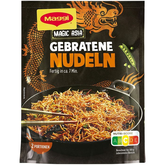 MAGGI Magic Asia Gebratene Nudeln (Nudeln 12 x 121g)