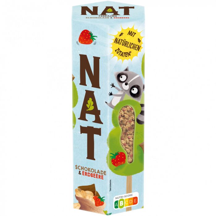 Nestlé NAT Schoko-Erdbeere Knuspermüsli  (1 x 270g)