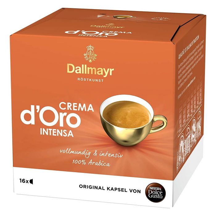 NESCAFÉ Dolce Gusto Dallmayr Crema d'Oro Intensa (6 x 16 Kapseln)