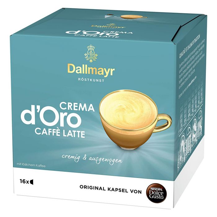 NESCAFÉ Dolce Gusto Dallmayr Crema d'Oro Caffè Latte (1 x 16 Kapseln)