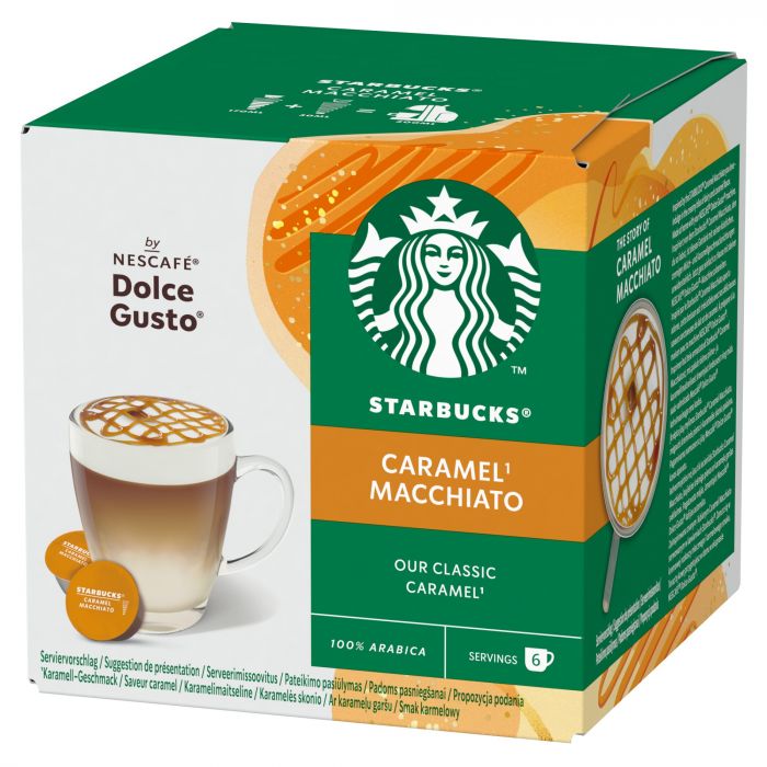 STARBUCKS Caramel Macchiato  (6 x 12 Kapseln)