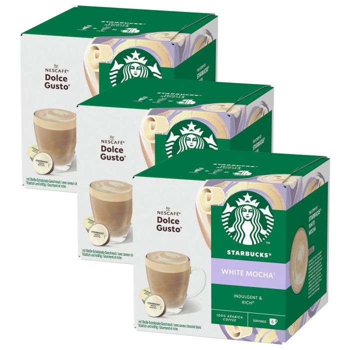 Starbucks White Mocha für NESCAFÉ Dolce Gusto (3 x 12 Kapseln)