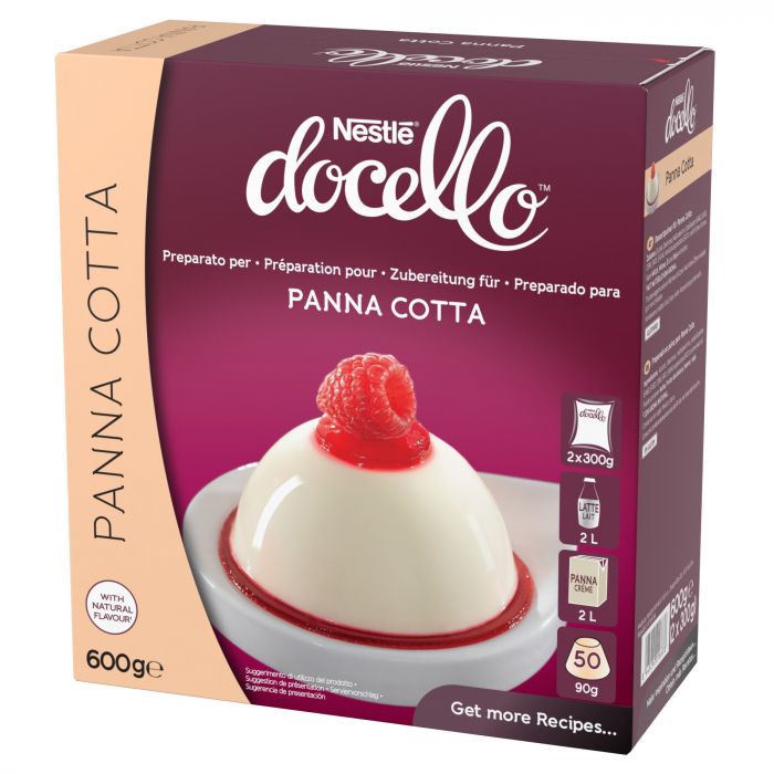 NESTLÉ DOCELLO Dessertpulver für Panna Cotta (1 x 2 x 300g)