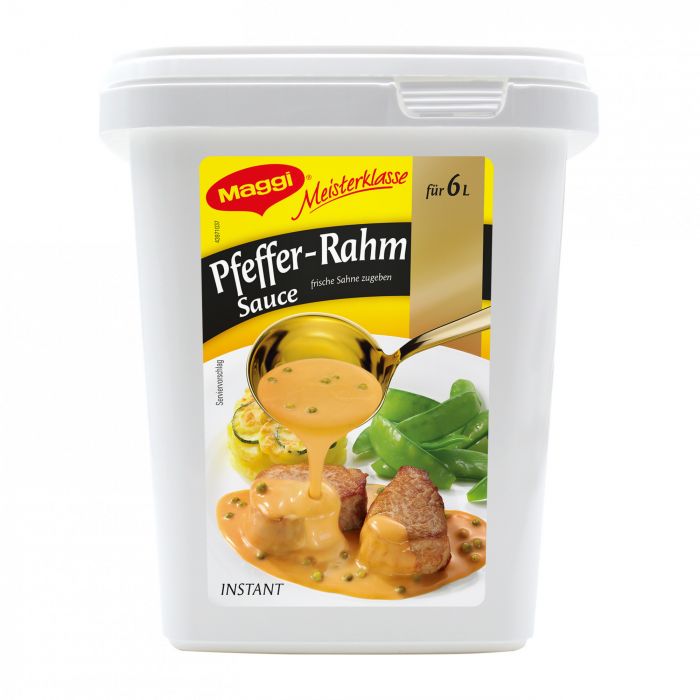 Maggi Meisterklasse Pfeffer-Rahm-Sauce (1 x 750g)