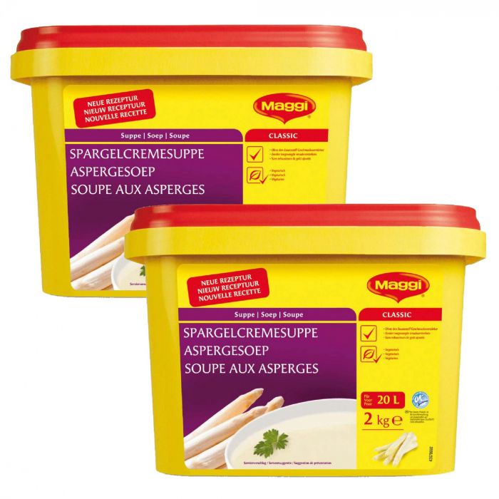 Maggi Spargelcremesuppe (2 x 2kg)