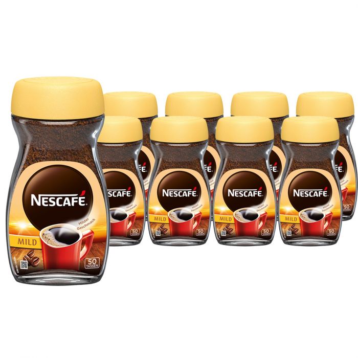 NESCAFÉ Classic Mild, löslicher Bohnenkaffee (8er Pack (8 x 100g))