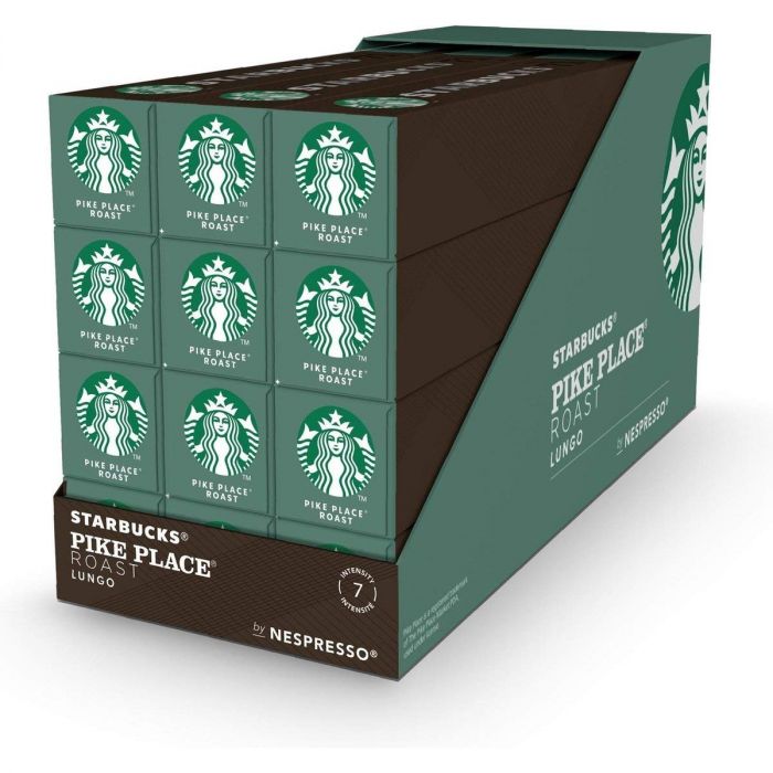 Starbucks Pike Place Roast Lungo für Nespresso (12 x 10 Kapseln)