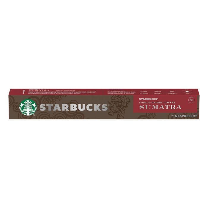 Starbucks Sumatra Dark Roast für NESPRESSO Kaffeekapseln (1 x 10 Kapseln)