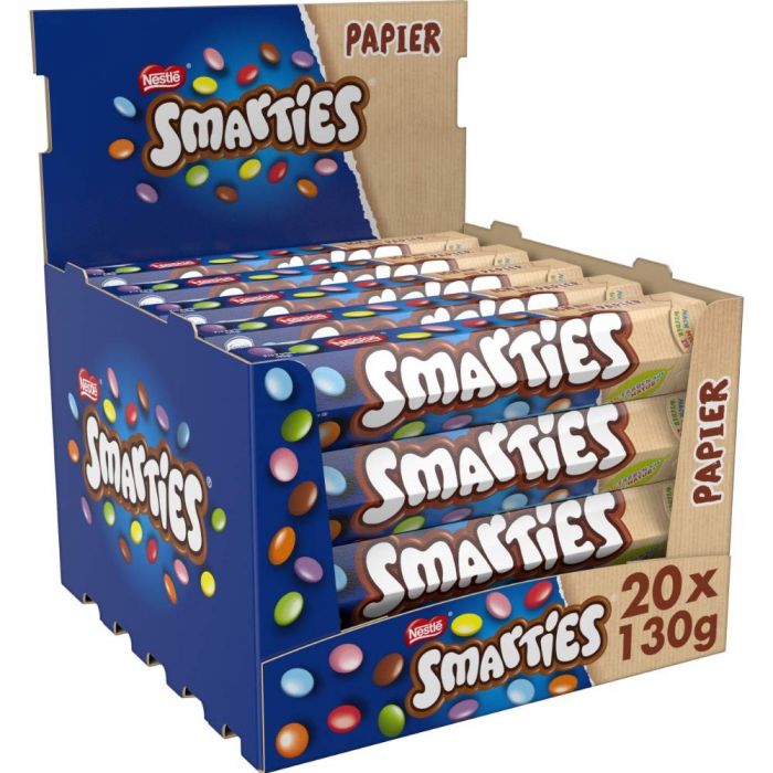 NESTLÉ Smarties Riesenrolle Schokolinsen (20 x 130g )