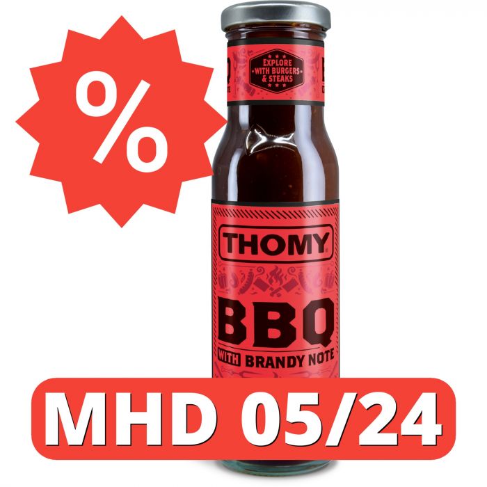 THOMY Sauce BBQ mit Brandy (6 x 230ml) [MHD 05/24]