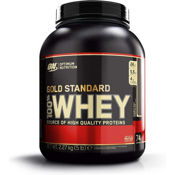 Optimum Nutrition 100% Whey Gold Standard Double Rich Chocolate (1 x 2273g)