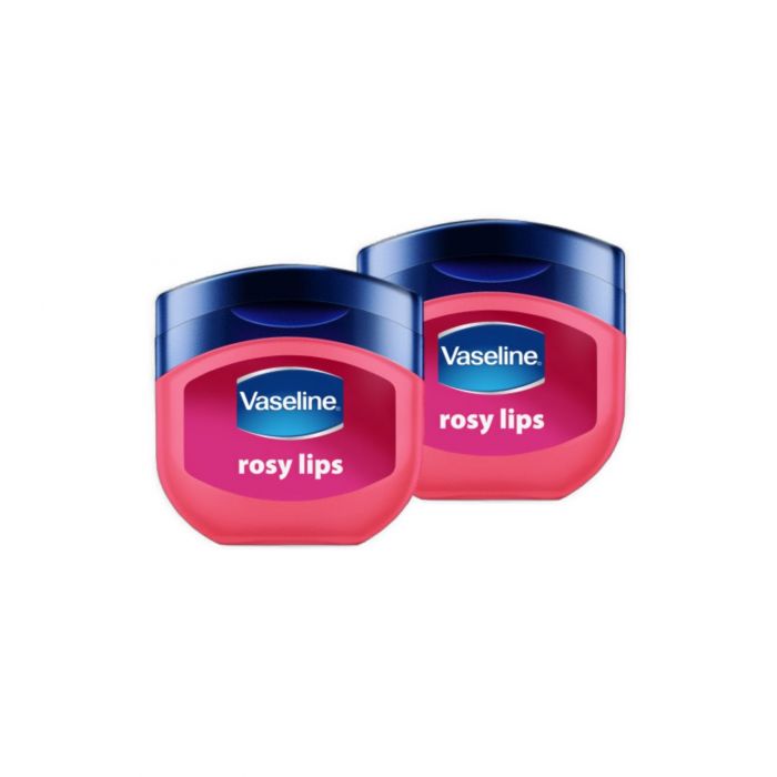 Vaseline Lip Therapy Rosy | Pflegender Lippenbalsam für optimale Feuchtigkeit | Doppelpack (Rosy (2er Pack))