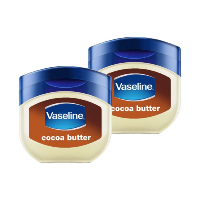Vaseline Lip Therapy Cocoa Butter, Pflegender Lippenbalsam für optimale Feuchtigkeit, (Cocoa Butter (2er Pack))