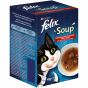 FELIX Soup, Suppe mit zarten Stückchen, Geschmacksvielfalt vom Land (1er Pack (6 x 48g))