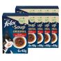 FELIX Soup, Suppe mit zarten Stückchen, Geschmacksvielfalt vom Land (8er Pack (8 x 6 x 48g))