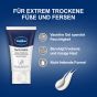 Vaseline Foot Creme | Fußcreme für die tägliche Pflege bei trockener und rissiger Haut (1 x 55g)